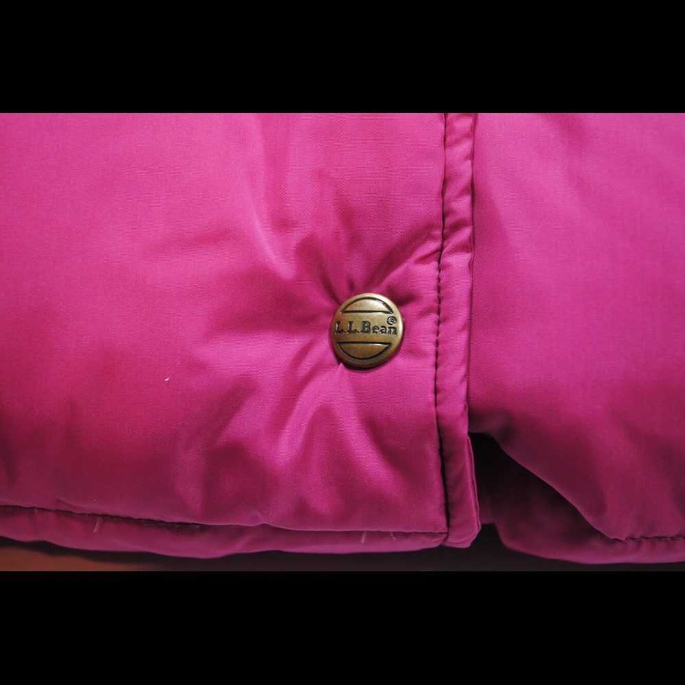 SOLD - Vtg L.L Bean Down Puffer Vest L - Picture 2 of 5